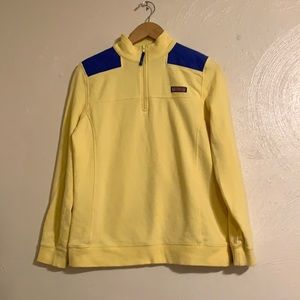 Vineyard Vines 3/4 Zip Sweatshirt Medium